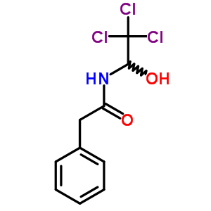 2-苯基-n-(2,2,2-三氯-1-羟基-乙基)乙酰胺结构式_56737-19-0结构式