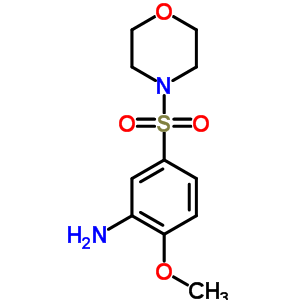 2-Methoxy-5-(morpholine-4-sulfonyl)-phenylamine Structure,56807-17-1Structure