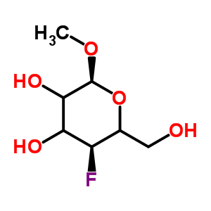 Methyl 4-deoxy-4-fluoro-alpha-d-glucoside Structure,56926-53-5Structure