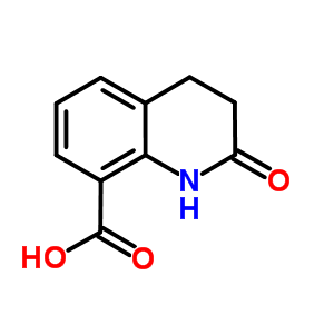 1,2,3,4-四氢-2-氧代-喹啉-8-羧酸结构式_569344-28-1结构式