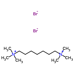 Bis-1,7-(trimethylammonium)heptyl dibromide Structure,56971-24-5Structure