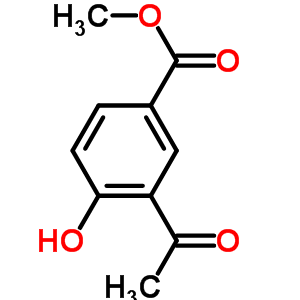 Methyl 3-acetyl-4-hydroxybenzoate Structure,57009-12-8Structure