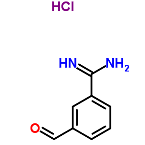 3-Formyl benzamidine hydrochloride Structure,57081-01-3Structure