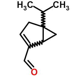 5-异丙基双环[3.1.0]己-2-烯-2-甲醛结构式_57129-54-1结构式