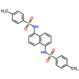 Benzenesulfonamide,n,n-1,5-naphthalenediylbis[4-methyl- Structure,57159-76-9Structure