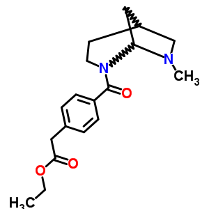 3-(α-ethoxycarbonyl-p-toluoyl)-8-methyl-3,8-diazabicyclo[3.2.1]octane Structure,57269-19-9Structure