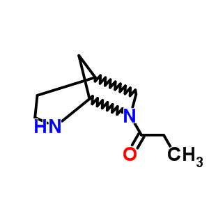 8-Propionyl-3,8-diazabicyclo[3.2.1]octane Structure,57269-63-3Structure