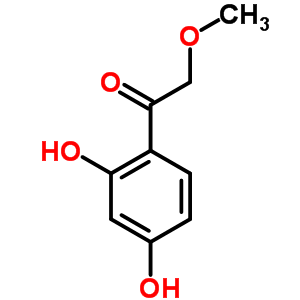 1-(2,4-Dihydroxyphenyl)-2-methoxyethan-1-one Structure,57280-75-8Structure