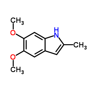 1H-indole,5,6-dimethoxy-2-methyl- Structure,57330-45-7Structure