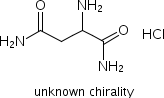 H-asn-nh2 hydrochloride Structure,57471-69-9Structure