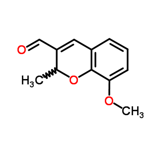 8-Methoxy-2-methyl-2h-1-benzopyran-3-carbaldehyde Structure,57543-44-9Structure