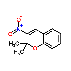 2,2-Dimethyl-3-nitro-2h-1-benzopyran Structure,57544-29-3Structure