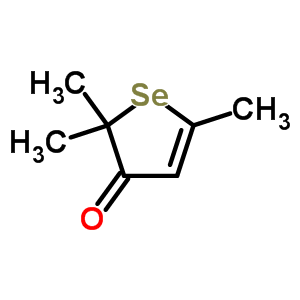 2,2,5-Trimethyl-3(2h)-selenophenone Structure,57556-11-3Structure