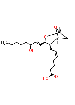 血栓素A2结构式_57576-52-0结构式