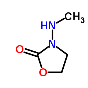 3-Methylaminooxazolidin-2-one Structure,5765-15-1Structure