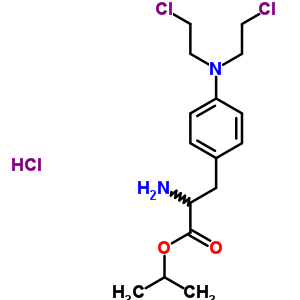 异丙基美法仑结构式_57675-29-3结构式