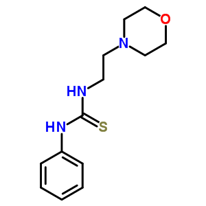 1-(2-Morpholinoethyl)-3-phenylthiourea Structure,57723-02-1Structure