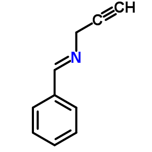 N-亚苄基-2-丙炔胺结构式_57734-99-3结构式