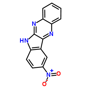 6H-indolo[2,3-b]quinoxaline,9-nitro- Structure,57743-37-0Structure