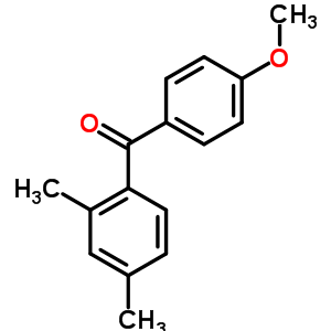 2,4-Dimethyl-4’-methoxybenzophenone Structure,57800-66-5Structure