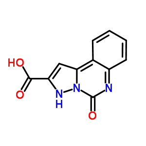 5,6-Dihydro-5-oxo-pyrazolo(1,5-c)quinazoline-2-carboxylic acid Structure,57822-77-2Structure