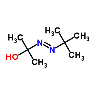 2-Tert-butylazo-2-hydroxypropane Structure,57910-39-1Structure