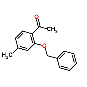 1-[2-(Benzyloxy)-4-methylphenyl]ethanone Structure,58110-89-7Structure