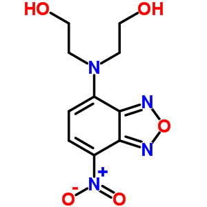 Ethanol, 2,2-[(7-nitro-4-benzofurazanyl)imino]bis- Structure,58131-51-4Structure