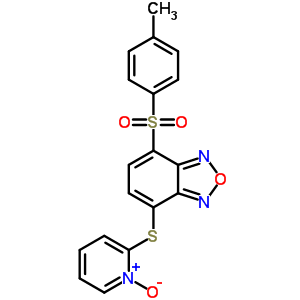 2-[4-[(4-Methylphenyl)sulfonyl ]benzofurazan-7-yl ]thiopyridine 1-oxide Structure,58131-53-6Structure