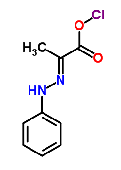 Methyl 2-chloro-2-n’’-(phenyl)hydrazino acetate Structure,58131-64-9Structure