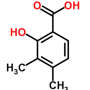 2-Hydroxy-3,4-dimethyl-benzoic acid Structure,58138-74-2Structure