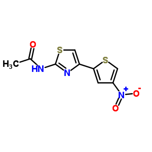 N-[4-(4-nitro-2-thienyl)-2-thiazolyl ]acetamide Structure,58139-53-0Structure