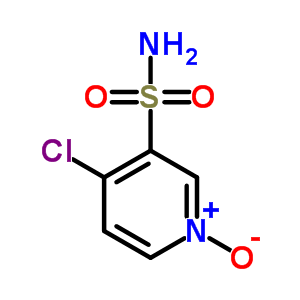 4-Chloro-1-oxido-pyridine-3-sulfonamide Structure,58155-57-0Structure