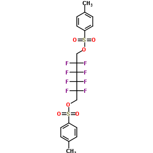 1,6-Bis(4-tosyloxy)-1h,1h,6h,6h-perfluorohexane Structure,58191-47-2Structure