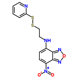 7-Nitro-n-[2-(2-pyridinyldithio)ethyl]-2,1,3-benzoxadiazol-4-amine Structure,58210-58-5Structure