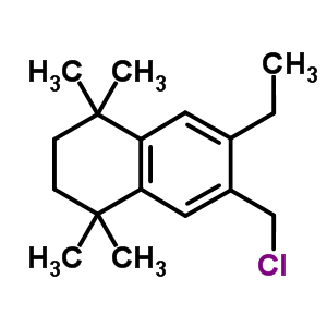 1,1,4,4-Tetramethyl-6-ethyl-7-chloromethyltetralin Structure,58243-84-8Structure