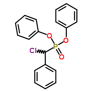 Diphenyl alpha-chlorobenzylphosphonate Structure,58263-67-5Structure