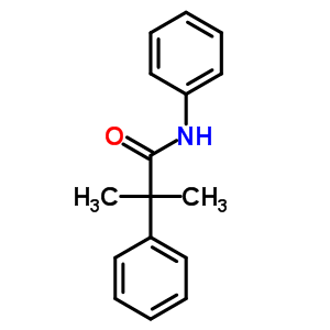 2-Methyl-n,2-diphenyl-propanamide Structure,58265-36-4Structure