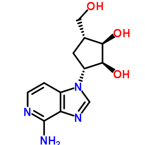 3-脱氮芒霉素结构式_58316-88-4结构式