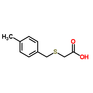 (4-Methylbenzyl)thio]acetic acid Structure,58511-20-9Structure