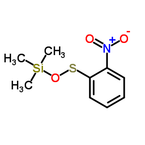 Trimethyl-(2-nitrophenyl)sulfanyloxy-silane Structure,58534-20-6Structure