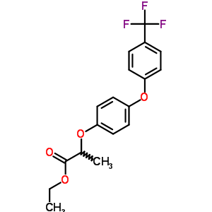 (R)-(+)-ethyl 2-(4-(4-(trifluoromethyl)phenoxy)phenoxy)propionate) Structure,58594-73-3Structure