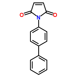 Maleimide,n-4-biphenylyl- Structure,58609-75-9Structure