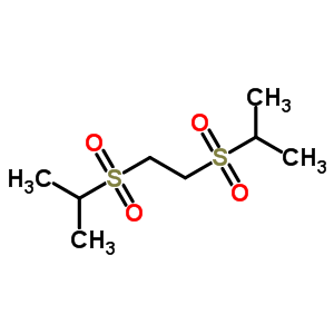 2-(2-丙烷-2-基磺酰基乙基磺酰基)丙烷结构式_5862-61-3结构式