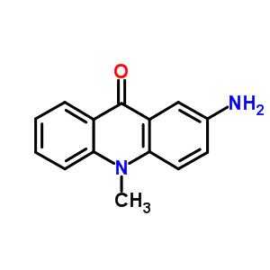 2-氨基-10-甲基-吖啶-9-酮结构式_58658-03-0结构式