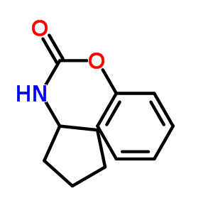 Cyclopentyl-carbamic acid phenyl ester Structure,58713-31-8Structure