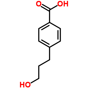 4-(3-羟基丙基)苯甲酸结构式_58810-87-0结构式