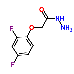 2-(2,4-Difluorophenoxy)acetohydrazide Structure,588676-13-5Structure