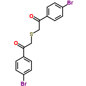 1-(4-Bromo-phenyl)-2-[2-(4-bromo-phenyl)-2-oxo-ethylsulfanyl ]-ethanone Structure,58881-56-4Structure