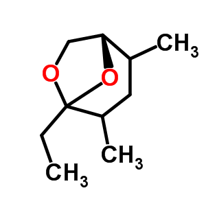 (1S)-5-ethyl-2,4-dimethyl-6,8-dioxabicyclo[3.2.1]octane Structure,59014-03-8Structure